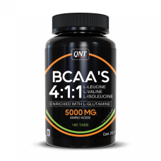 QNT BCAA 4:1:1 + L-Glutamine Tabletten, 180 Tabletten Dose