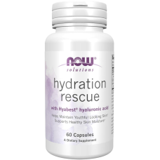 Now Foods Hydration Rescue mit Hyaluronsäure & Kollagen, 60 Kapseln