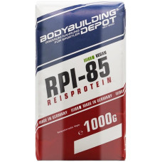 Bodybuilding Depot RPI-85 Vegan Reisprotein Isolat, 1000 g Papiertüte