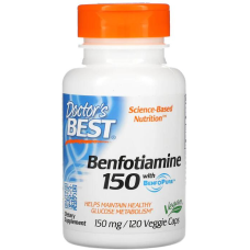 Doctor's Best Benfotiamine with BenfoPure, Kapseln