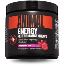 Universal Nutrition Animal Energy Performance Chews, 120 Kautabletten, Pomberry