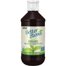 Now Foods Better Stevia Liquid, 237 ml Flasche, Organic