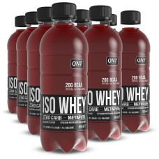 QNT Iso Whey Metapure Zero Carb, 12 x 500 ml Flasche (inkl. 3,- Euro Pfand), Wild Berries