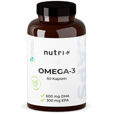 nutri+ Omega 3 Vegan - mit EPA & DHA