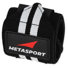 Metasport Handgelenkbandagen, Schwarz Weiß