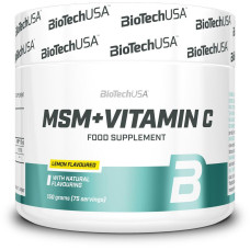 BioTechUSA MSM + 1500 Vitamin C, 150 g Dose