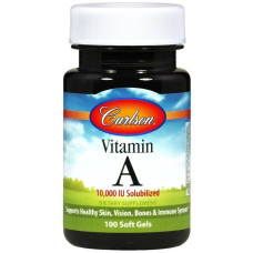 Carlson Labs Vitamin A Solubilisiert, 100 Kapseln