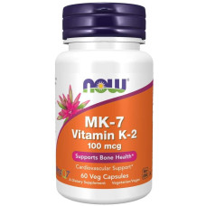 Now Foods Vitamin K2-MK7 100 mcg, 60 Kapseln