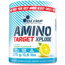 Olimp Amino Target Xplode, 275 g Dose, Lemon