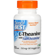 Doctors Best L-Theanine with Suntheanine - 150 mg, 90 Kapseln