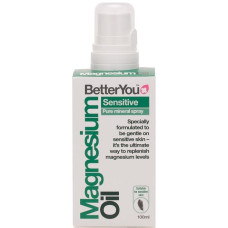 BetterYou Magnesium Oil Sensitive Body Spray, 100 ml Flasche