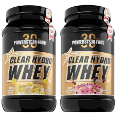 Powerstar Food CLEAR HYDRO WHEY - CFM Protein Isolat, 630 g Dose