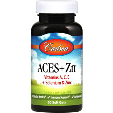 Carlson Labs ACES + Zn, 60 Kapseln