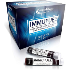 IronMaxx ImmuFuel, 30 x 25 ml Ampullen, Orange