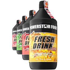 Powerstar Food FRESH DRINK ZERO Konzentrat, 1000 ml Flasche