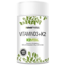 #sinob Vitamin D3 + K2, 60 Kapseln