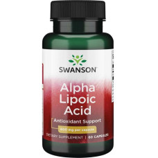 Swanson Alpha Lipoic Acid 600 mg, 60 Kapseln