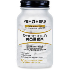 VemoHerb Rhodiola Rosea (Golden Root), 90 Kapseln