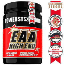 Powerstar Food EAA HIGH END Essentielle Aminosäuren Pulver, 500 g Dose