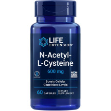 Life Extension N-Acetyl-L-Cysteine 600 mg, 60 Kapseln