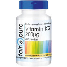 fair & pure Vitamin K2 (200 µg), 60 Tabletten Dose