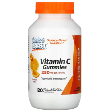 Doctors Best Vitamin C Gummies, 120 Fruchtgummis, Orange Bliss