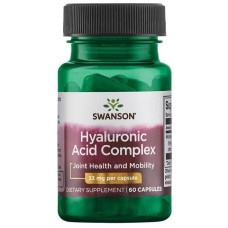 Swanson Hyaluronic Acid Complex 33 mg, 60 Kapseln