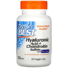 Doctor's Best Hyaluronic Acid + Chondroitin Sulfate