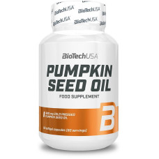 BioTech USA Pumkin Seed Oil, 60 Kapseln