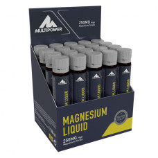 Multipower Magnesium Liquid, 20 x 25 ml Ampullen