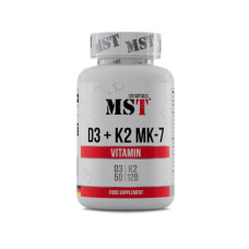 MST - Vitamin D3 + K2 + MK-7 120 Kapseln