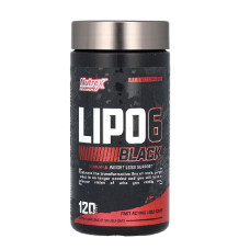 Nutrex Lipo 6 black 120 liquid caps