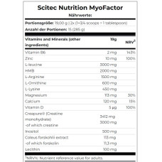 Scitec MyoFactor 285g