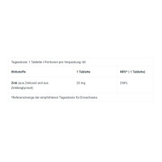 BioTech Zinc + Chelate 60 Kapseln