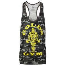 Gold´s Gym GGVST051 Muscle Joe Premium Tank Camo - black