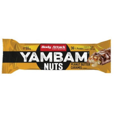 Body Attack YAMBAM NUTS Protein Riegel (15x55g)