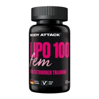 Body Attack Lipo 100 Fem 60 Kapseln