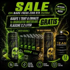 GN Narc Focus Zero RTD 24x250ml